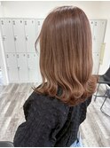 ベージュカラー　(ブリーチあり)