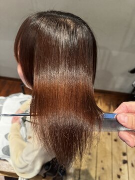 カンカ(Kanca) 美髪ストレート♯静岡市♯髪質改善♯縮毛♯美髪矯正