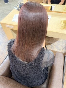 ユラギフロムユイマァル 水島店(YURAGI from YUIMARL) レッドブラウン×髪質改善トリートメント