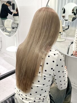 ミーム 原宿 表参道(meme) !ダブルカラーハイトーンケアブリーチデザインカラー#原宿