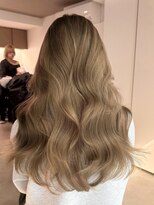 リリット(ReLit)&nbsp;くすみベージュマロンベージュホワイトブロンド細めハイライト