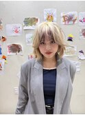 顔まわりレイヤー×韓国ヘア