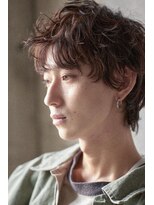 キュー(Cue_)&nbsp;骨格補正ウルフ＋メンズパーマ