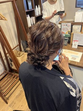 ココカラヘアー ニコ(cococara hair nico) ヘアセット/浴衣ヘア/お呼ばれヘア/結婚式ヘアセット