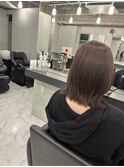 イメチェンスタイル/フルバング/似合わせカット/東銀座