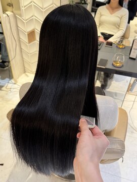 カインド 南青山(hair&make up KIND) モーブブラウン　髪質改善　ココアグレージュ