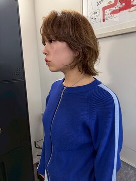 アフィナー 新宿(Afinar) ブリーチハイライト髪質改善ダブルカラーレイヤーカット/新宿駅