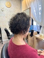 エピ 余戸店(epi)&nbsp;ミセスショート×パーマで毎朝簡単スタイリング！