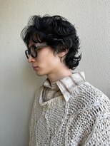 オルカ(ORCA)&nbsp;ニュアンスパーマ/シャドウパーマ/センターパート/新宿/丸山