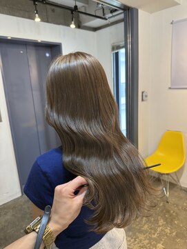 ジュール 池袋(Joule) ブリーチで作るオリーブベージュ