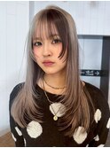 ミルクティーハイトーンダブルカラーブリーチ_ba580351