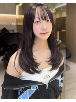 ロンドガーネット 池袋(Lond garnet) 韓国顔周り/ハイレイヤーカット/ワンホンレイヤ 一/池袋