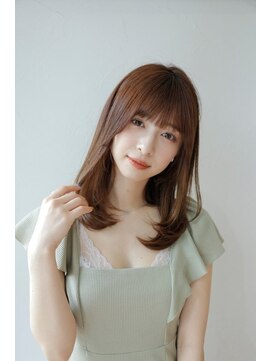 フラット 中山店(flat) 似合わせカット/アースカラー/くびれヘア/地毛風カラー[中山駅]