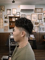 ディーアイジーカットクラブ(DiG CUT CLUB) かき上げパーマ