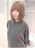 名古屋ブリーチ/ミルクティーベージュ/ミルクティーカラー