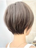 20代30代40代50代丸みとくびれショートカット名古屋小顔前髪白髪