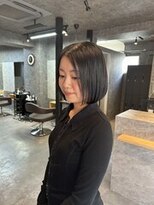 ザ シーワークス ときわ台店(THE Cworks)&nbsp;ツヤ髪/ボブ/暗髪/ミニボブ/ぷつっとボブ
