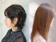 シルエットの写真/髪質を見極め、高い技術で髪質改善◎くせを活かしたstyle提案も人気