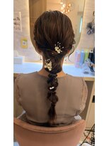 ヘアアレンジメント ボガスティーズ 溝の口店(Hair arrangement Vogusty's)&nbsp;あみ下ろし/ブライダル/お呼ばれヘア/成人式/七五三