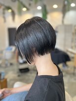 ボンドヘアステージ 良福寺店(BOND hair stage)&nbsp;青黒髪ハンサムショート
