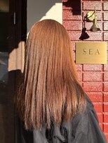 シー(SEA)&nbsp;前上がりサラサラストレートヘア