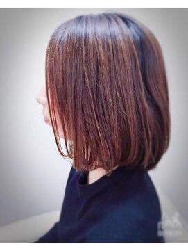 ヘアーアンドリラクゼーション 結(HAIR&RELAXATION) 春はシンプル スリーク ボブ