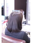 20代30代40代艶カラーモテ髪ツヤ髪ストレート