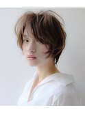 ふんわりショートヘア