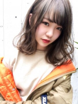 ローランド(Rowland) 《桐原真理子》アッシュ☆ロブ☆シースルーバング