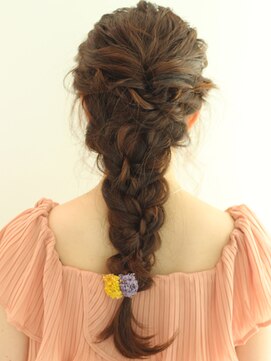 ラフ(raugh) ラプンツェル風アレンジ