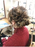 カジュアルゆるアップアレンジ【ヘアアレンジ　立川/立川南/袴】