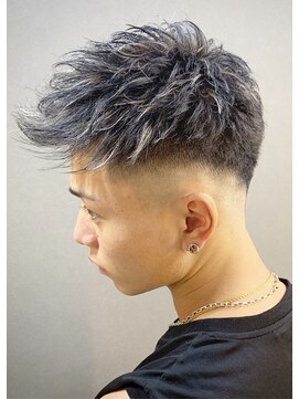 メンズ ラピス(Men's Lapis) アップバングTHAハイライト