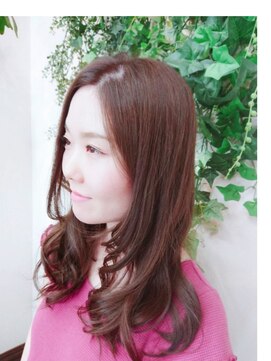 パチャールヘアー(PACAR HAIR) フェミニンピンク×ゆるカール