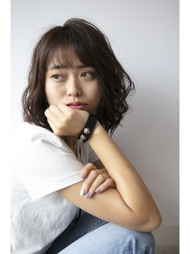 エスハートオブヘアー 植田店(ES Heart of HAIR) 【ES植田店 伊藤】 大人可愛いゆるふわボブ☆