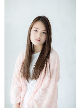 ティファ 銀座(Tiffa) 大人かわいいベージュカラーバレイヤージュとろみモードロング