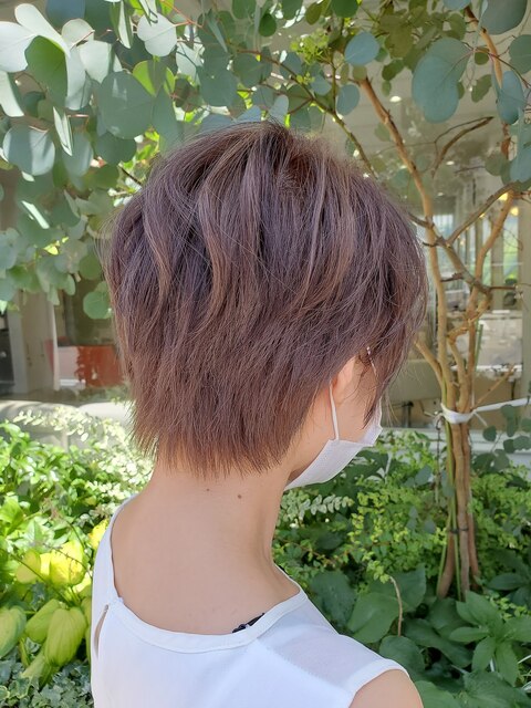 《HAIRZ》一原☆ピンクアッシュ☆ショート！