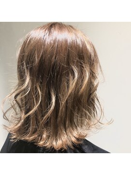 アース コアフュールボーテ ふじみ野店(EARTH coiffure beaute) バレイヤージュカラー