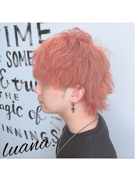 ヘアーデザインルアナ(Hair design Luana.) 透明感ブラウンレッド