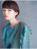 マッシュ/フェザーバング/カーキグレージュ/髪質改善/20代30代