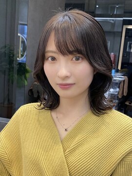 ロンドアヴァントゥス 池袋(Lond aventus) マロンベージュ/ボブ/前髪/レイヤー/小顔/髪質改善/縮毛矯正池袋