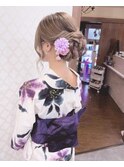 浴衣着付け ヘアセット