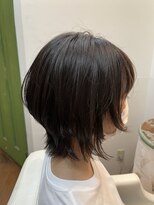 ヘアークリニックサロンおり紙 ショートウルフ