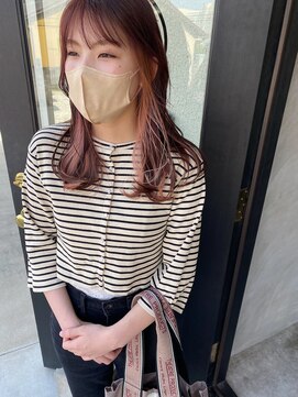 ブランココ(BlanCoCo) イヤリングカラー＊pink