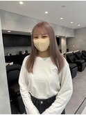ストレートでも決まる柔らかいカット☆