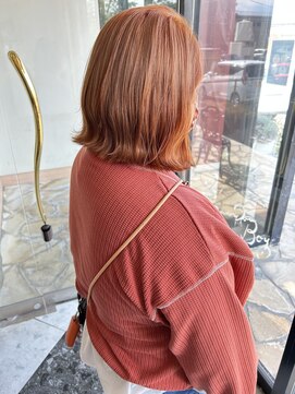 シャンプー ボーイ 宮崎柳丸店(SHAMPOO BOY) オレンジベージュ