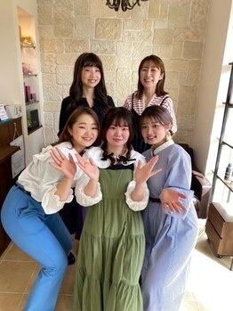 女性目線での心遣いやサービスで居心地◎お気軽にお悩み、ご希望をご相談下さい。