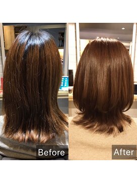 カミケンガレリア(kamiken. galleria) 髪質改善まとまる外ハネレイヤー美髪ツヤ髪【カミケンガレリア】