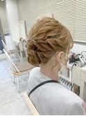 ふわふわルーズシニヨン