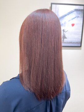 ヘアー ホスピタル ソアン(hair hospital soan) ツヤ髪  ×  大人ピンクブラウン