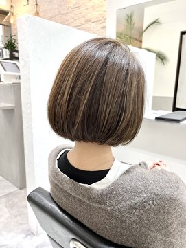 パブロ(Pablo) ナチュラルボブ×ハイライト